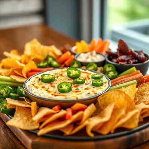 Jalapeño Popper Dip - Make a Platter Tonight